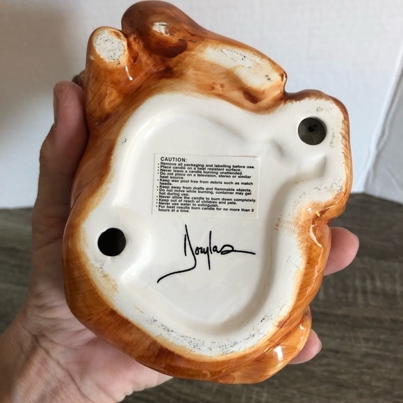 Douglas  Lion Candle Holder - Picture 3 of 10